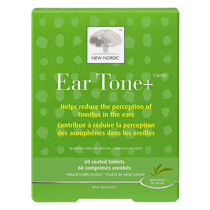 Package of New Nordic Ear Tone™ 60 Coated Tablets