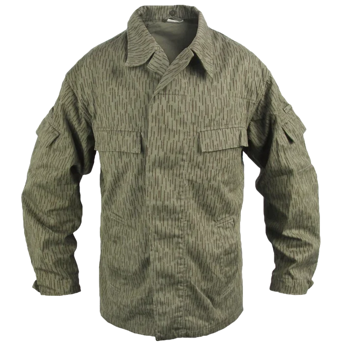 East German Rain Camouflage Shirt - East German Army Surplus - Field Shirts