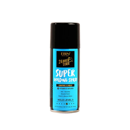 EBIN 24 Hour Tamer Super Holding Spray 11.97 Oz / 354 ml - Control & hold - Palms Fashion Inc.