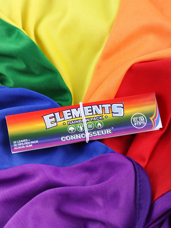 Elements Rainbow Connoisseur K/S Papers w Tip | One Colour-Image 1