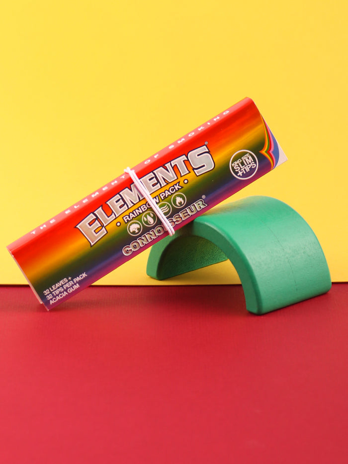 Elements Rainbow Connoisseur K/S Papers w Tip | One Colour-Image 2