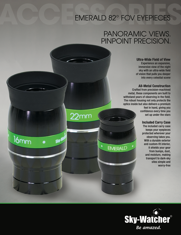 Emerald 16mm 82°AFOV