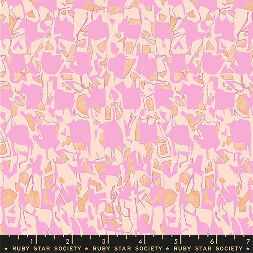 F3250 - Memento - Geometric Abstract - Pale Peach