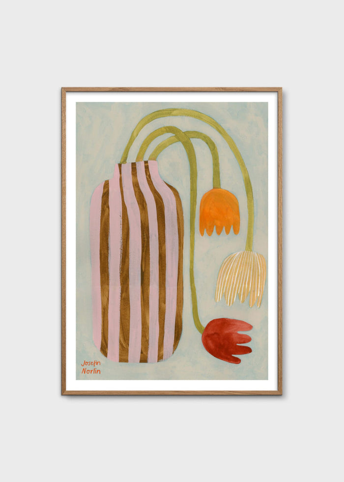 Fallen Tulips by Josefin Norlin