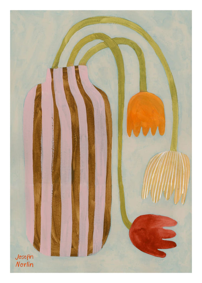 Fallen Tulips by Josefin Norlin
