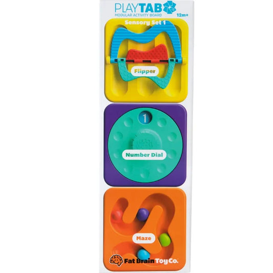 Fat Brain Toys | PlayTab Sensory | Set 1