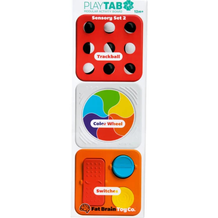 Fat Brain Toys | PlayTab Sensory | Set 2