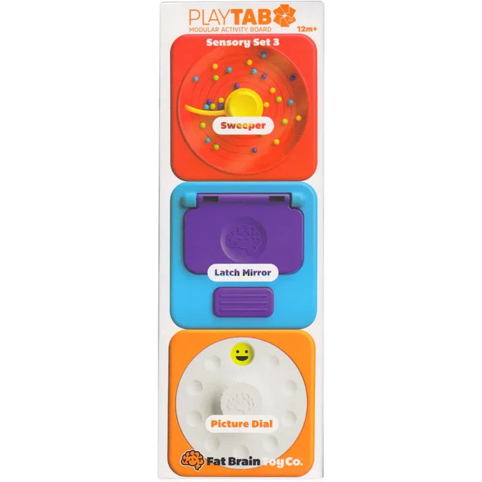 Fat Brain Toys | PlayTab Sensory | Set 3