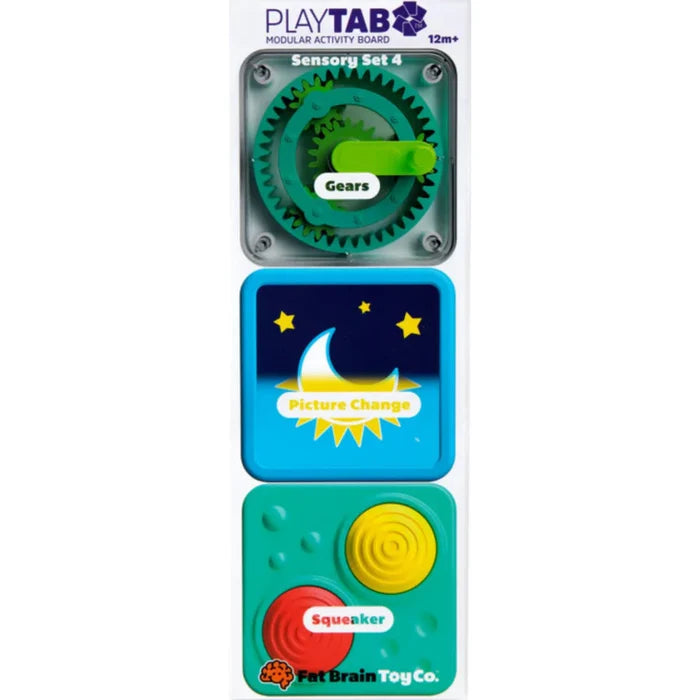 Fat Brain Toys | PlayTab Sensory | Set 4