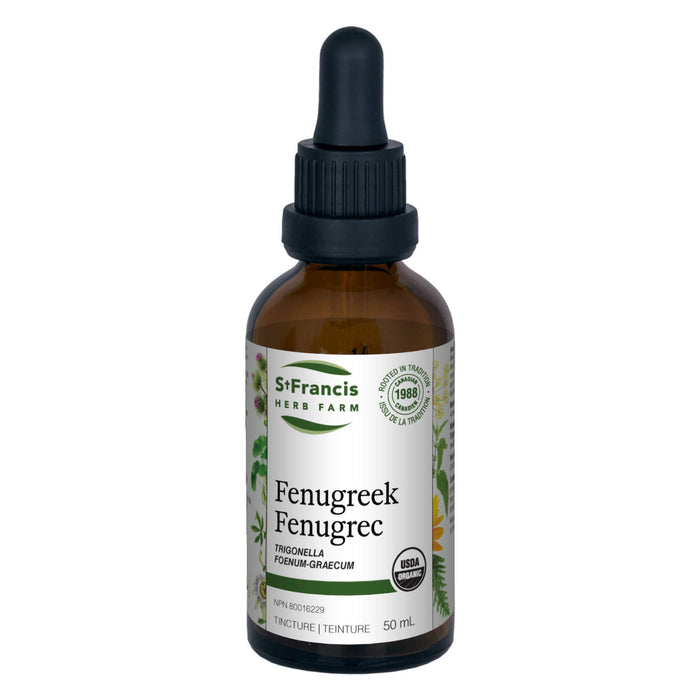 Box of St. Francis Herb Farm Fenugreek 50ml