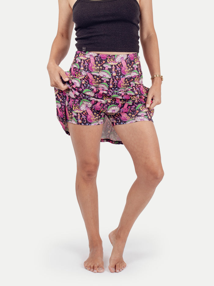 Festival Skorts | Pink Mushroom-Image 2