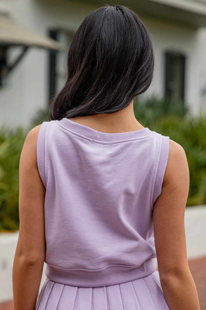 FINAL SALE - Sugar Plum Lavender Active Tank