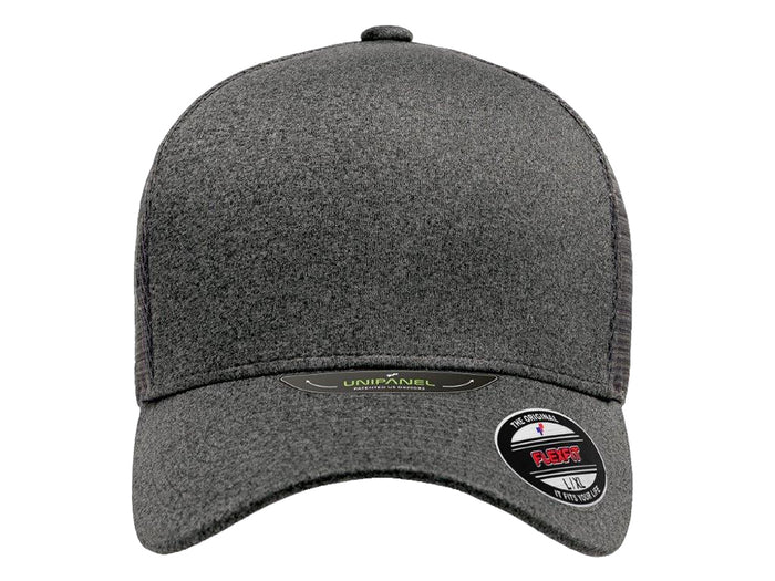 Flexfit Unipanel Flex Hat - Heather Dark Grey