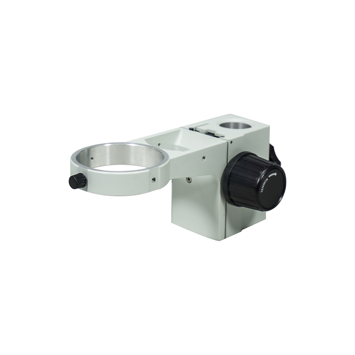 Focus Distance 50mm Post Hole Diameter of Focusing Rack Dia. 32mm 76/32mm Through Hole Focus Rack, SKU SA19041202, three quarter front view