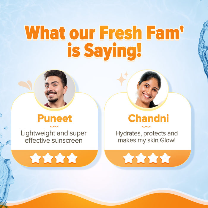 Fresh fam saying puneet & chandni reviews five star