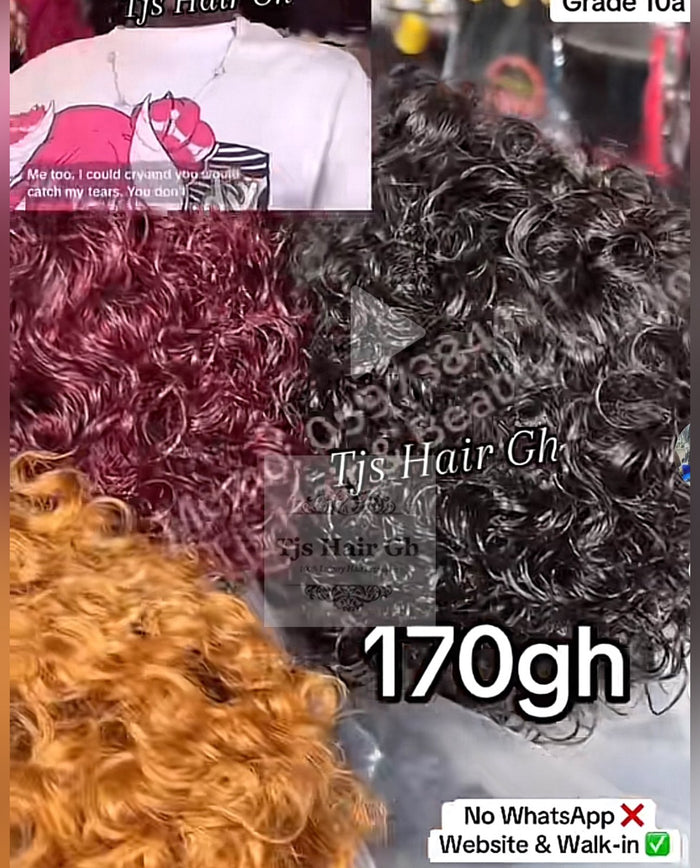 frontal wet curls Grade 11a