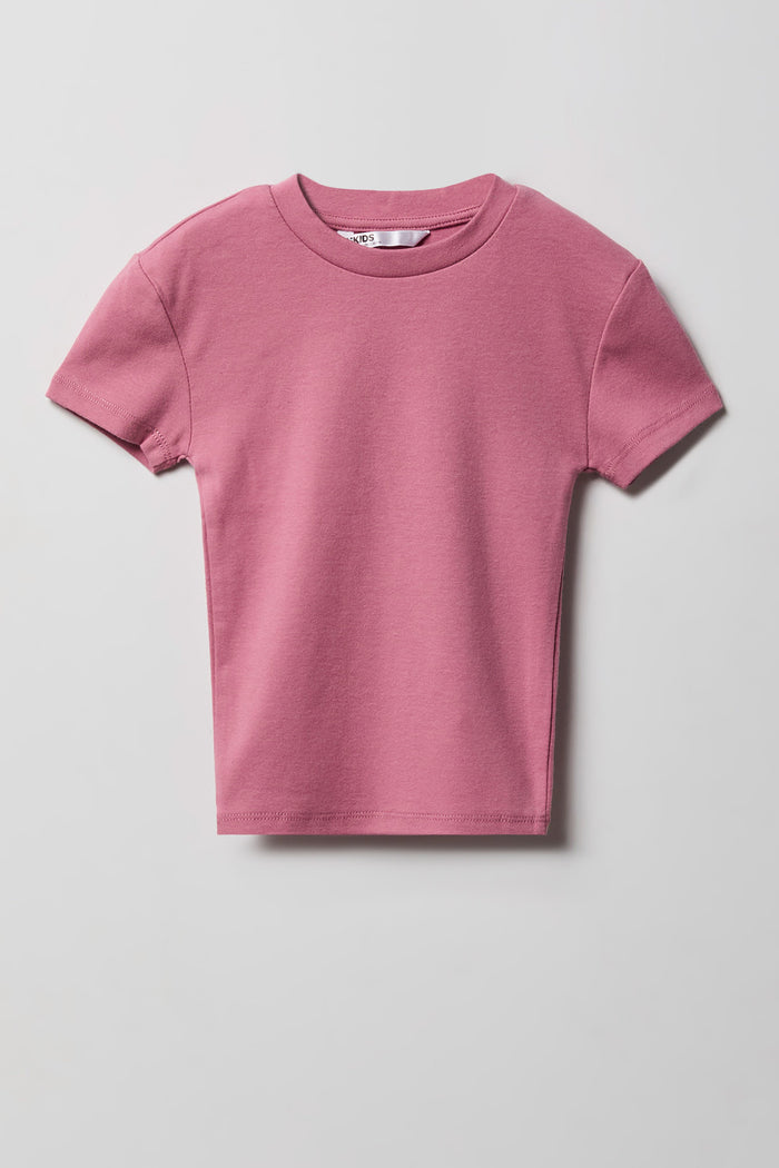 Girls Classic Crewneck T-Shirt