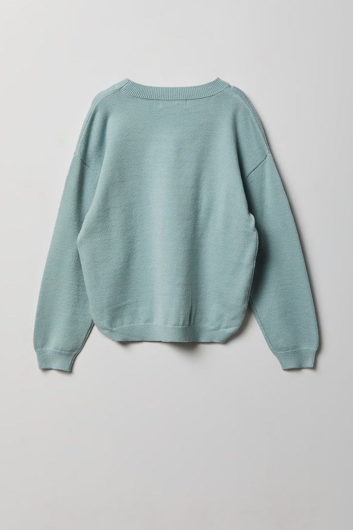 Girls Embellished Sweater