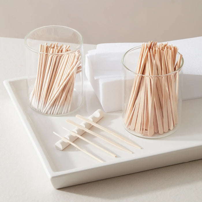 Glass Bamboo Storage Jar - Outlet