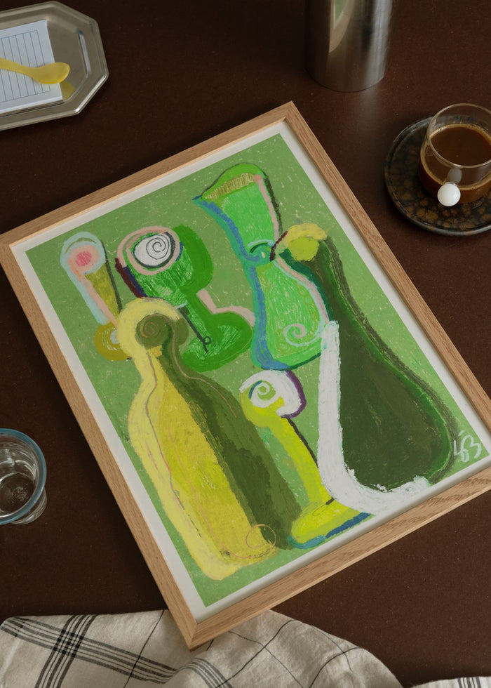 Green Tableware by AOA Atelier