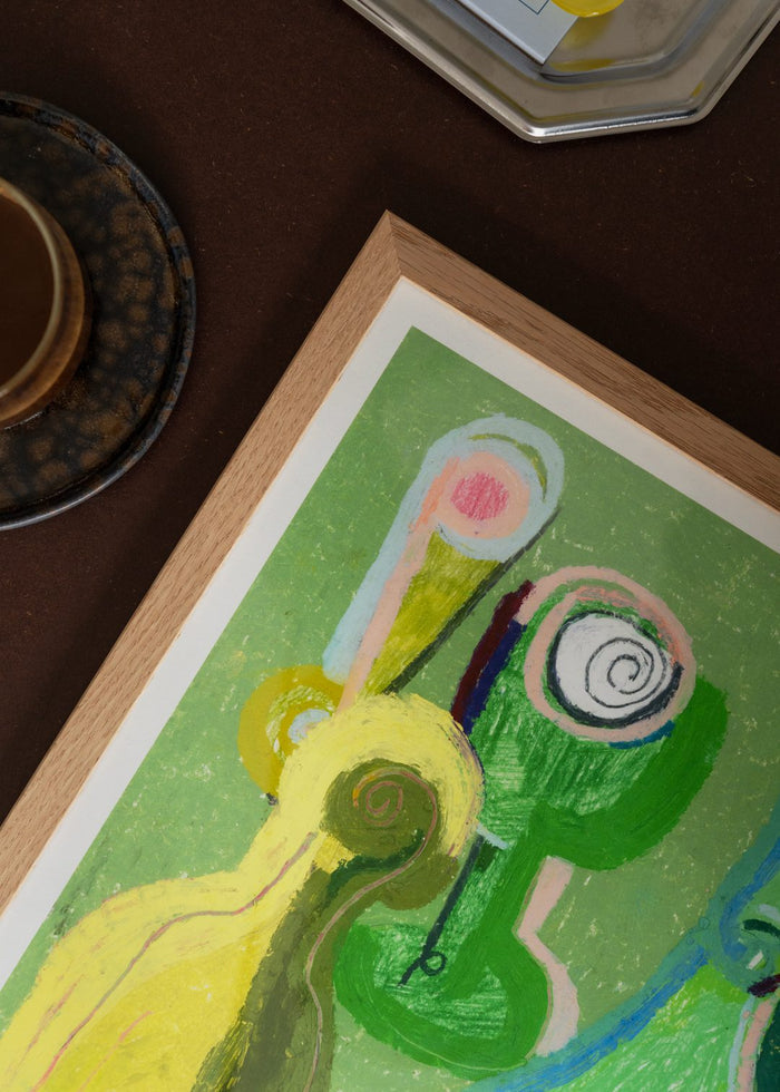 Green Tableware by AOA Atelier