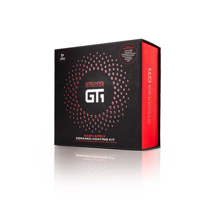 Gtechniq GT1 Packaging front view on a white background.