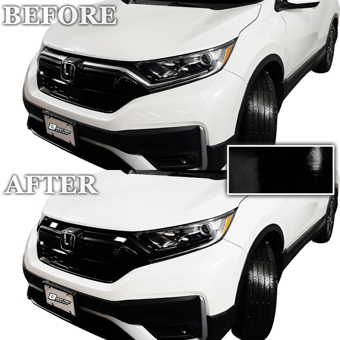 Vinyl Chrome Delete Wheel Sides Front Rear Trunk Trim Blackout Decal Stickers Overlay Film Fits Honda CR - V 2017 - 2022 - Bogar Tech Designs