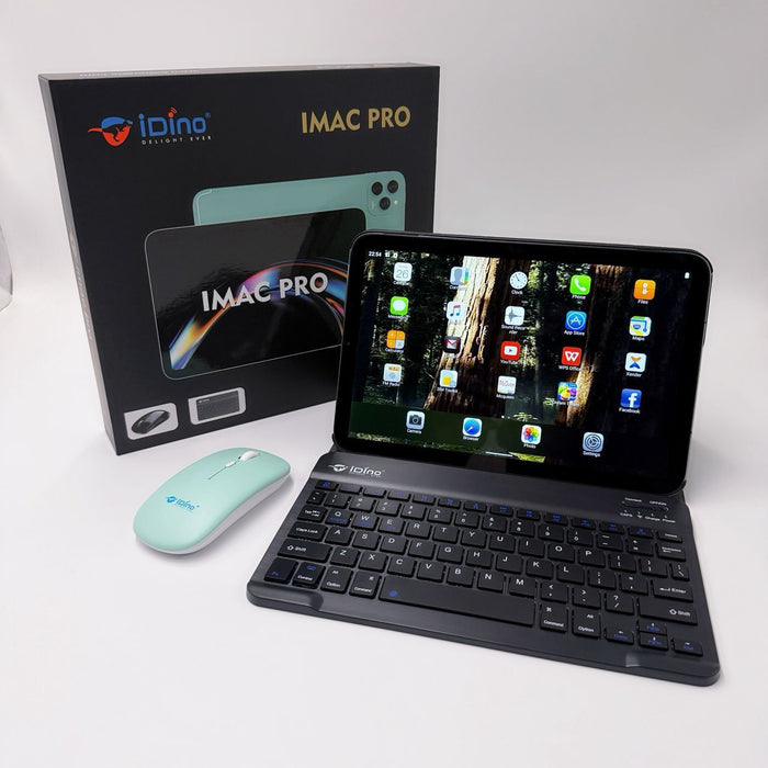 iDino iMac Pro 10" Android Tablet with Wireless Keyboard & Mouse