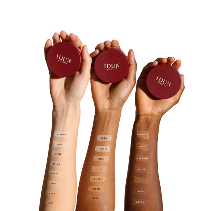 Idun - Mineral Powder Foundation - Siri - 040 - Neutral Medium/Light - 7 g.