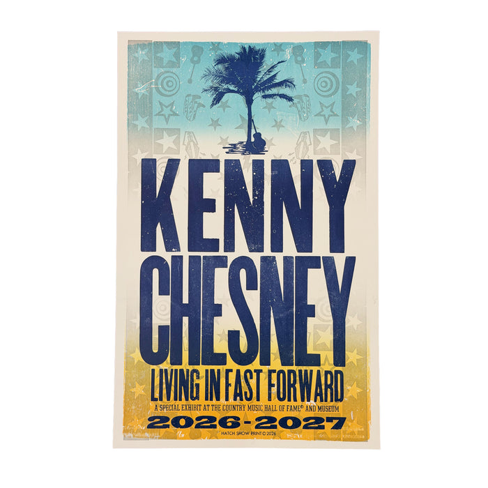 Kenny Chesney Exhibit Poster