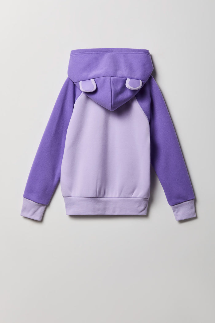 Kids 3D Hippo Character Hoodie