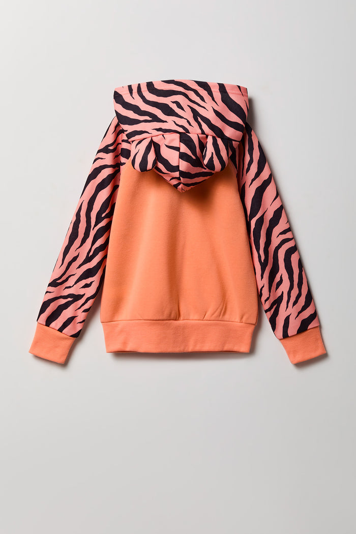 Kids 3D Tiger Character Hoodie