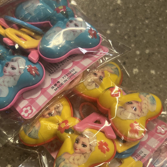Kids Hair Bobbles - Elsa