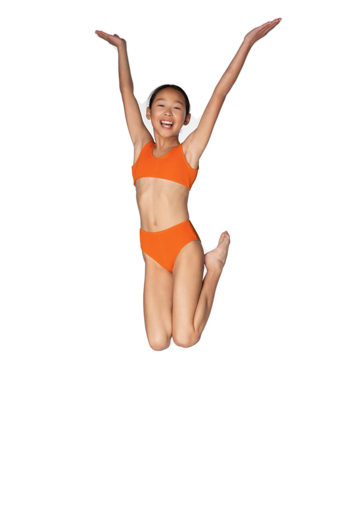 KIDS SWIMWEAR BIKINI ADELE ORANGE 6-10y