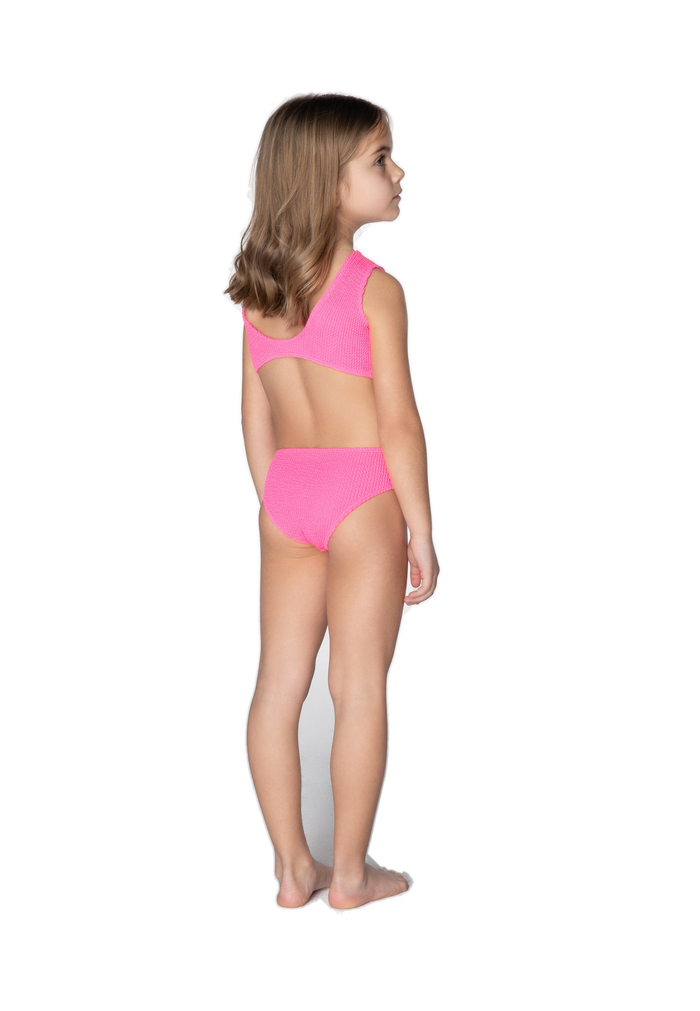 KIDS SWIMWEAR BIKINI ADELE PINK BUBBLE GUM 2-5y