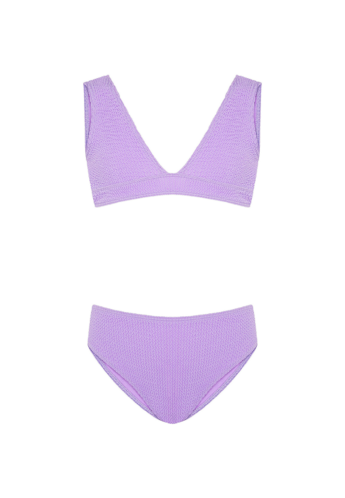KIDS SWIMWEAR BIKINI AQUA FIG 6-10y