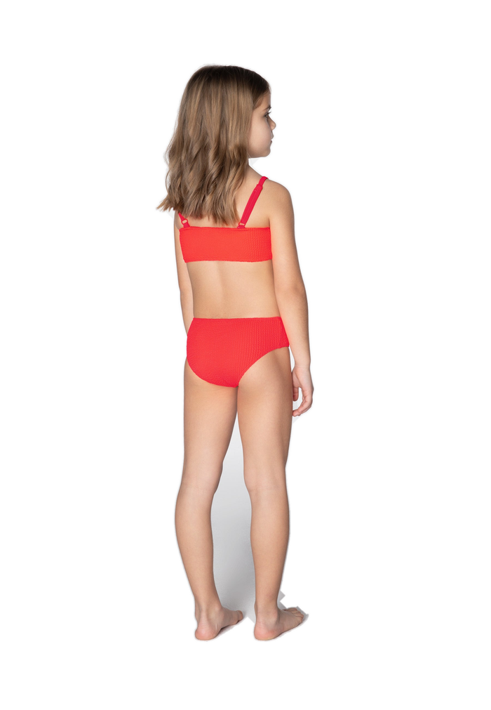 KIDS SWIMWEAR BIKINI LUNA STRAWBERRY NEON 2-5y
