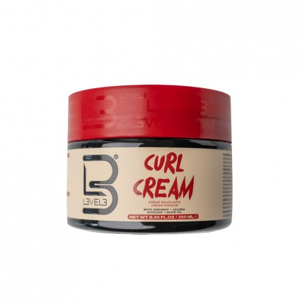 L3VEL3 CURL CREAM 250ML - Palms Fashion Inc.