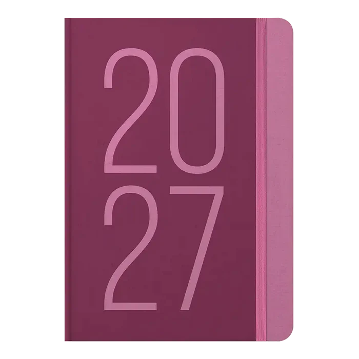 Letts A5 Weekly Planner, Essence, 2027 Rose 27-082632#color_essence-rose