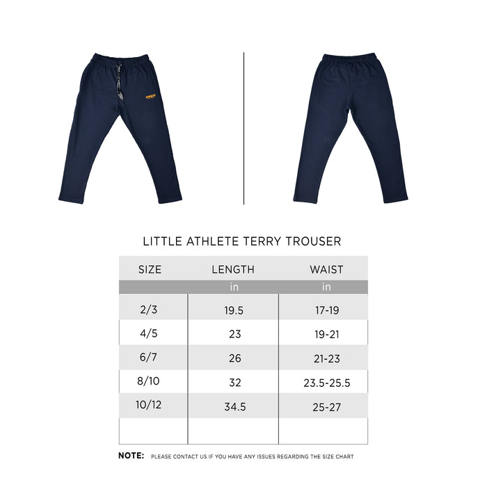 Little Athlete Terry Trouser - IRONGEAR Fitness