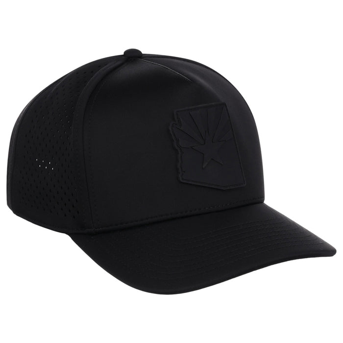 Local Crowns Arizona All Black Tech Cap - Black