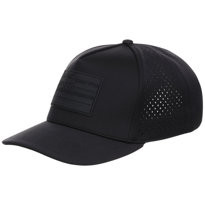 Local Crowns Hawaii All Black Tech Cap - Black