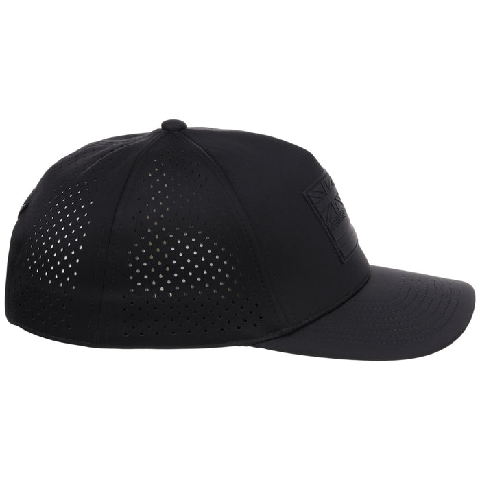 Local Crowns Hawaii All Black Tech Cap - Black