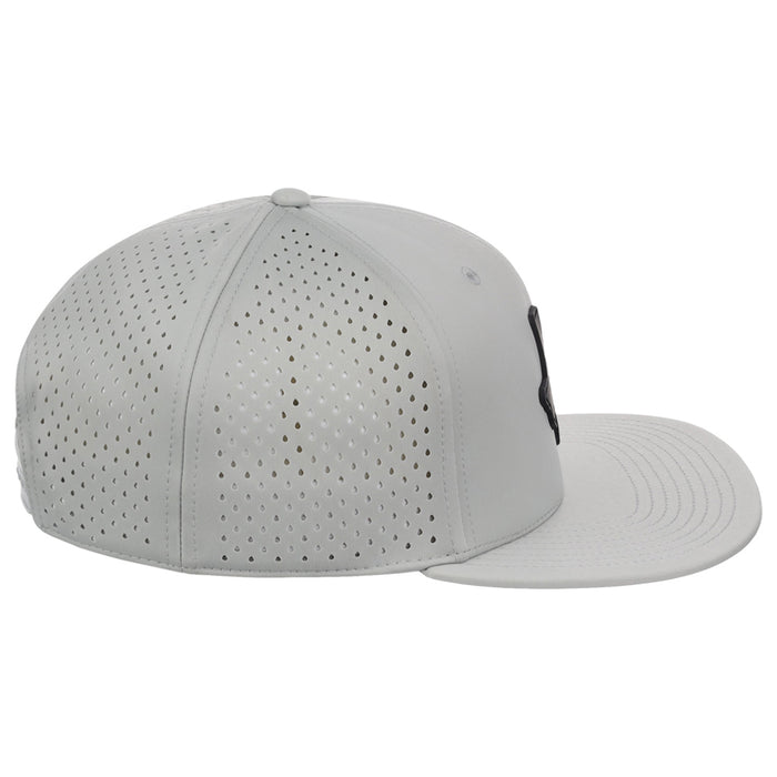 Local Crowns Texas Performance Flat Bill - Grey