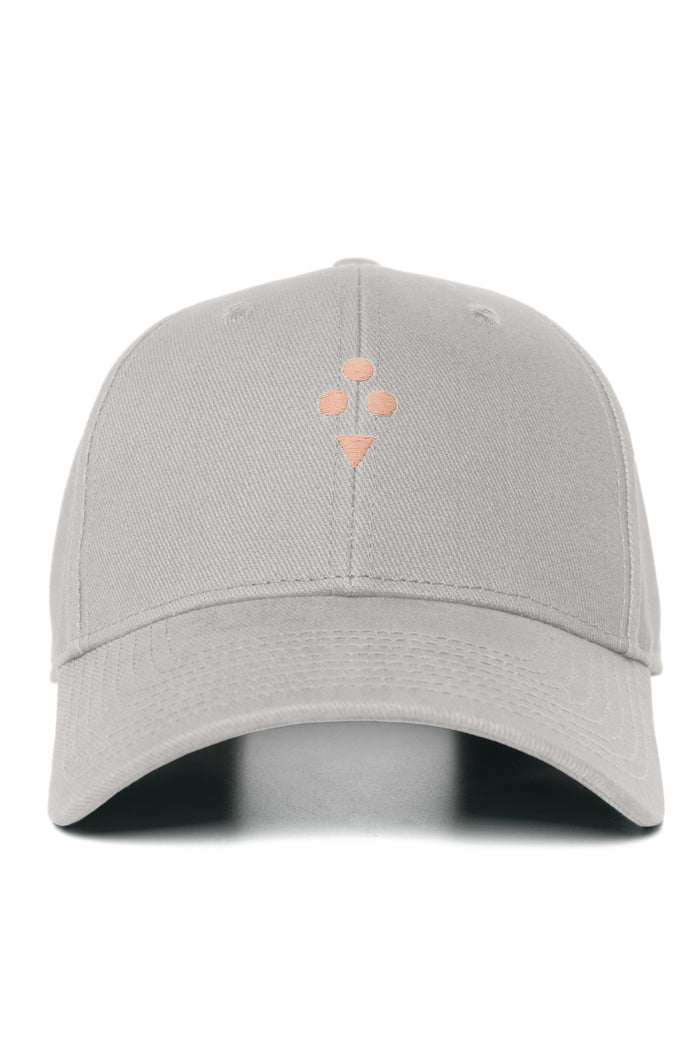 BBSB0006 baseball cap light grey front