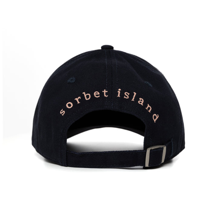 BBSB0010 baseball cap navy blue side