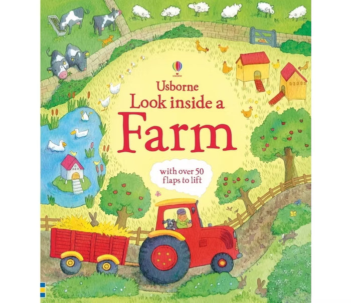 Look Inside A Farm - Board Book