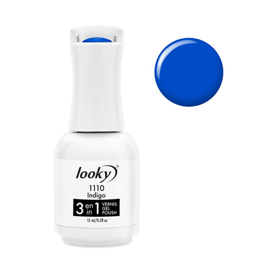 Looky Vernis Gel 3 en 1 #1110 Indigo (Collection Brisa de Rio)