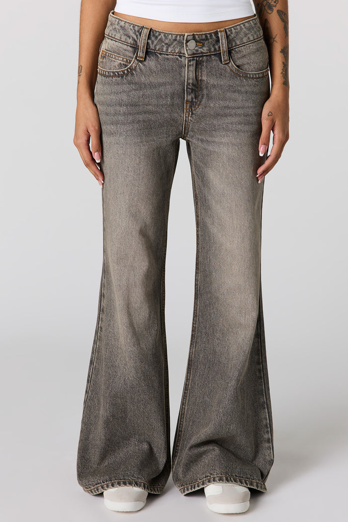 Low Rise Super Flare Jean
