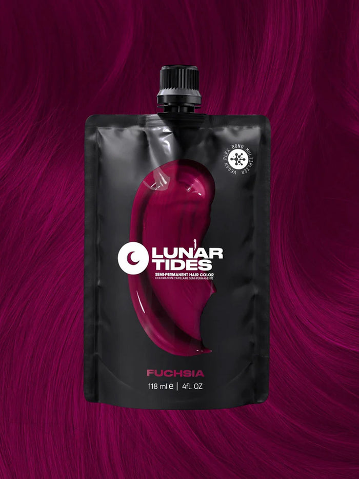 Lunar Tides Hair Dye 4oz | Fushsia Pink-Image 1